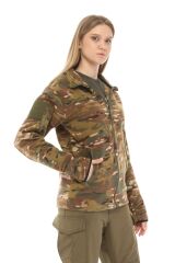 Single Sword Askeri ve Outdoor Erkek&Kadın Taktik Polar Mont-Hırka-Ceket MULTİCAM - S