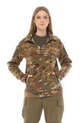 Single Sword Askeri ve Outdoor Erkek&Kadın Taktik Polar Mont-Hırka-Ceket MULTİCAM - S