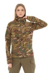 Single Sword Askeri ve Outdoor Erkek&Kadın Taktik Polar Mont-Hırka-Ceket MULTİCAM - S