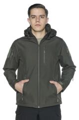 Single Sword Su Geçirmez Outdoor Softshell Taktik Erkek Mont HAKİ - 3XL