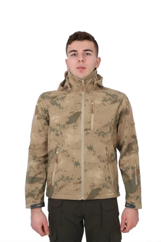 Single Sword Su Geçirmez Outdoor Softshell Taktik Erkek Mont JAN - S