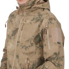 Single Sword Su Geçirmez Outdoor Softshell Taktik Erkek Mont JAN - S