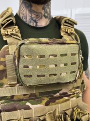 Single Sword Pratik Tak Çıkar Özellikli Tokalı Kod-7 Yan Korumalı Akrep Hücum Yeleği MULTİCAM