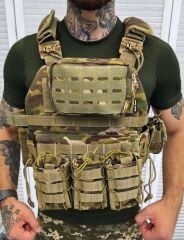 Single Sword Pratik Tak Çıkar Özellikli Tokalı Kod-7 Yan Korumalı Akrep Hücum Yeleği PİKSEL