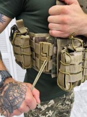 Single Sword Pratik Tak Çıkar Özellikli Tokalı Kod-7 Yan Korumalı Akrep Hücum Yeleği PİKSEL