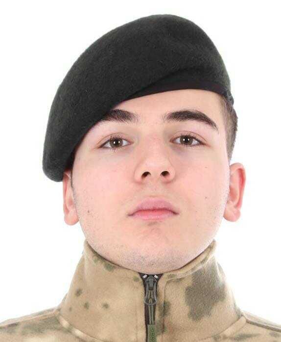 Single Sword Yün Askeri Bere, Jandarma, Komando, Tankçı Beresi SİYAH - 62