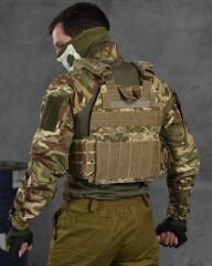 Single Sword Pratik Tak Çıkar Özellikli Tokalı Kod-7 Yan Korumalı Akrep Hücum Yeleği PİKSEL