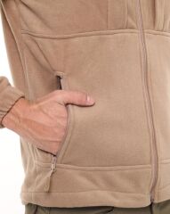 Single Sword Erkek&Kadın Taktik Garni Polar Mont-Hırka-Ceket TP01 SİYAH - 3XL