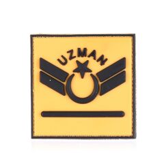Single Sword Plastik Patch - Peç Uzman Rütbe UZM.ONB - UZM.ONB