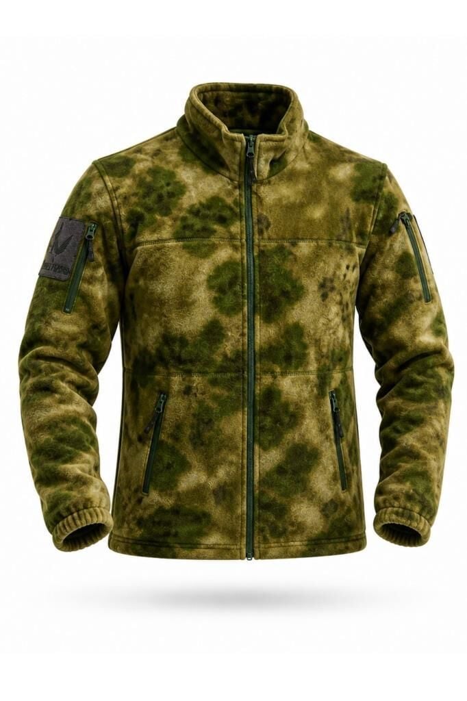 Single Sword Askeri ve Outdoor Erkek&Kadın Taktik Polar Mont-Hırka-Ceket ATACS - 2XL