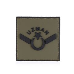 Single Sword Plastik Patch - Peç Uzman Rütbe UZM.KD1 - UZM.KD1