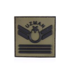Single Sword Plastik Patch - Peç Uzman Rütbe UZM.KD2 - UZM.KD2