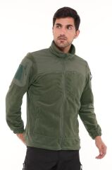 Single Sword Erkek&Kadın Taktik Garni Polar Mont-Hırka-Ceket TP01 HAKİ - M