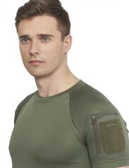 Single Sword SS Yakasıız Kısa Kol Tişört – LACOS Kumaş HAKİ - 3XL