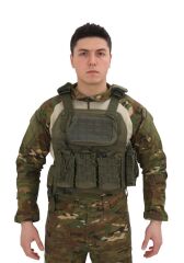 Single Sword Kasırga Tactical Balistik Plaka Takılabilen Açık Cepli Hücum Yeleği SİYAH