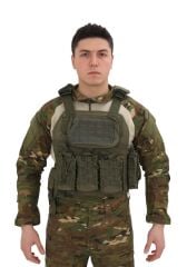 Single Sword Kasırga Tactical Balistik Plaka Takılabilen Açık Cepli Hücum Yeleği SİYAH