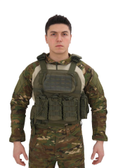 Single Sword Kasırga Tactical Balistik Plaka Takılabilen Açık Cepli Hücum Yeleği BEJ