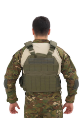 Single Sword Kasırga Tactical Balistik Plaka Takılabilen Açık Cepli Hücum Yeleği BEJ