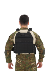 Single Sword Kasırga Tactical Balistik Plaka Takılabilen Açık Cepli Hücum Yeleği SİYAH