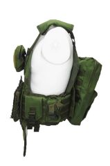 Single Sword Kasırga Hücum Yeleği - Çantalı ve Korumalı KD-4 HAKİ