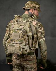 Single Sword Balistik Plaka Takılabilir Yan Korumalı Kasık Korumalı Sırt Çantalı PİKSEL