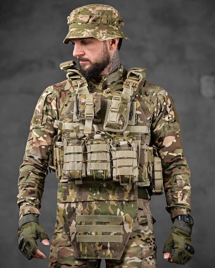 Single Sword Balistik Plaka Takılabilir Yan Korumalı Kasık Korumalı Sırt Çantalı PİKSEL