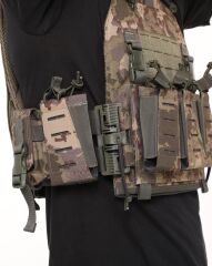 Single Sword Pratik Hücum Yeleği Yanları Kolonlu KD-3 TSK