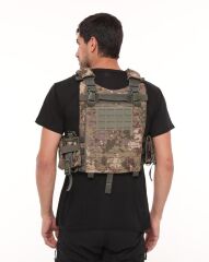 Single Sword Pratik Hücum Yeleği Yanları Kolonlu KD-3 ATACS