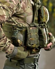 Single Sword Kasırga Tactical Balistik Plaka Takılabilen Açık Cepli Hücum Yeleği MULTİCAM