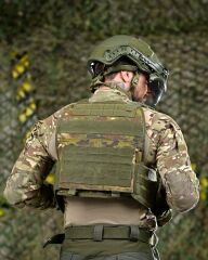 Single Sword Kasırga Tactical Balistik Plaka Takılabilen Açık Cepli Hücum Yeleği MULTİCAM