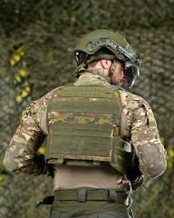 Single Sword Kasırga Tactical Balistik Plaka Takılabilen Açık Cepli Hücum Yeleği MULTİCAM