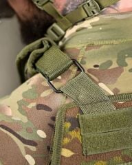 Single Sword Kasırga Tactical Balistik Plaka Takılabilen Açık Cepli Hücum Yeleği MULTİCAM