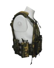 Single Sword Pratik Hücum Yeleği Yanları Kolonlu KD-3 TSK