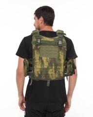 Single Sword Pratik Hücum Yeleği Yanları Kolonlu KD-3 TSK