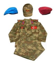 Sword Çocuk Asker Kıyafeti Single