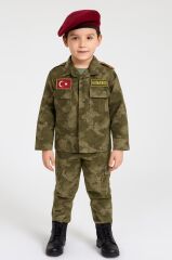 Sword Çocuk Asker Kıyafeti Single JAN - 7