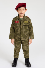 Sword Çocuk Asker Kıyafeti Single JAN - 2