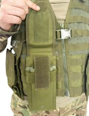 Hücum Yeleği Fermuarlı Arka Açık Standart