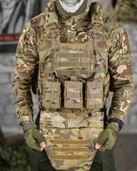Single Sword Kasık Korumalı Pratik Hücum Yeleği Kod-5 MULTİCAM