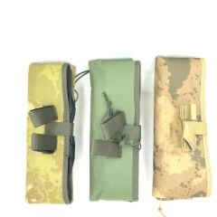 Single Sword CarCur Torbası - Pounch Cep BEJ