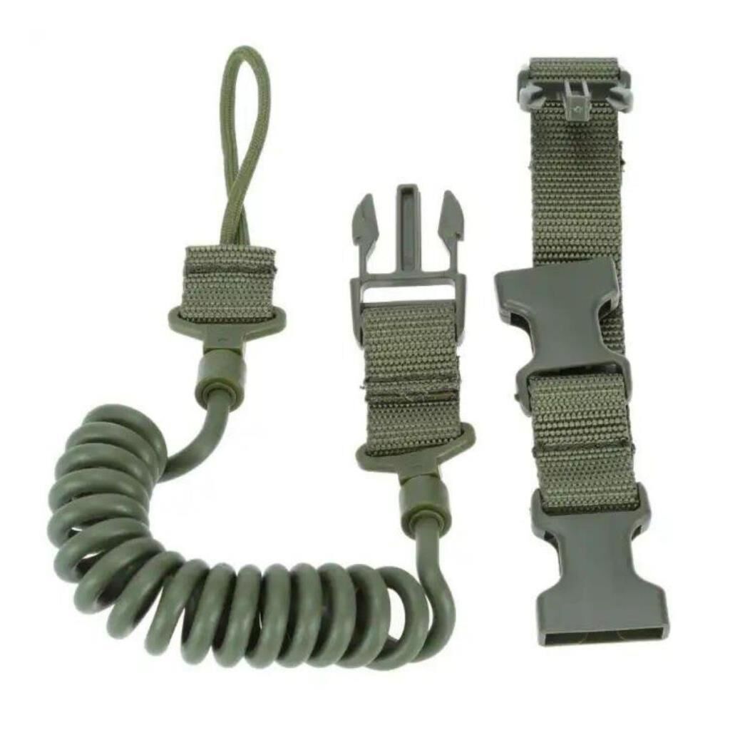 Single Sword SS101 Kablolu Tabanca ve Silah Emniyet İpi HAKİ