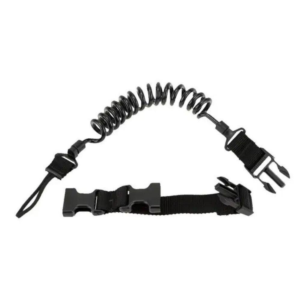 Single Sword SS101 Kablolu Tabanca ve Silah Emniyet İpi SİYAH