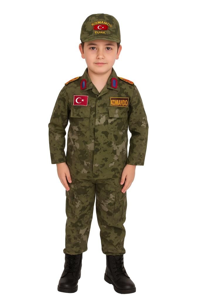 Sword Çocuk Asker Kıyafeti Single Y.TSK - 1