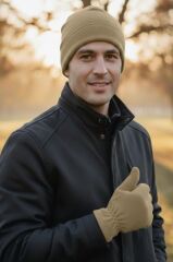 Polar Bere Ve Eldiven - Bej