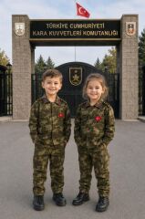 Sword Çocuk Asker Kıyafeti Single TSK - 8