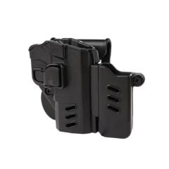 Single Sword BG Plastik Tetik Kitlemeli Hızlı Çekim Silah Kılıfı