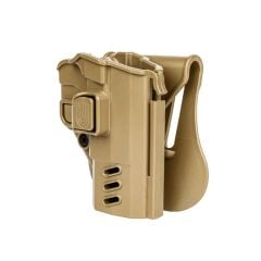 Single Sword BG Plastik Tetik Kitlemeli Hızlı Çekim Silah Kılıfı