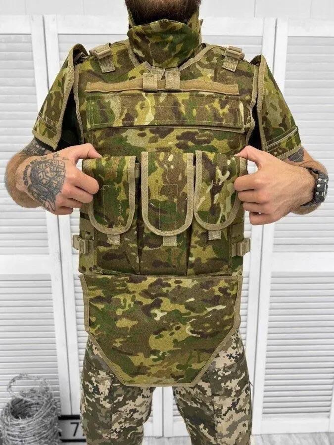 Korumalı Hücum Yeleği Multicam