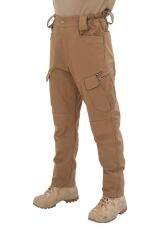 Single Sword Rüzgar Geçirmez Softshell Pantolon SİYAH - XS