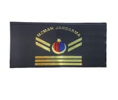 Single Sword ''Uzman Jandarma'' Yazılı Harici Mini Rütbe UZM.ÇVŞ.7